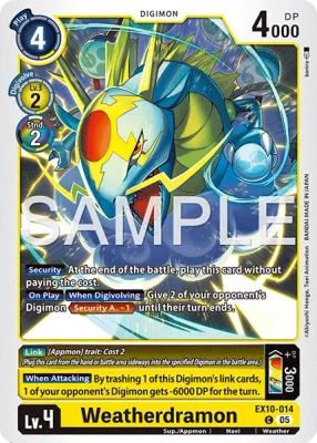 EX10-014 Weatherdramon, Common