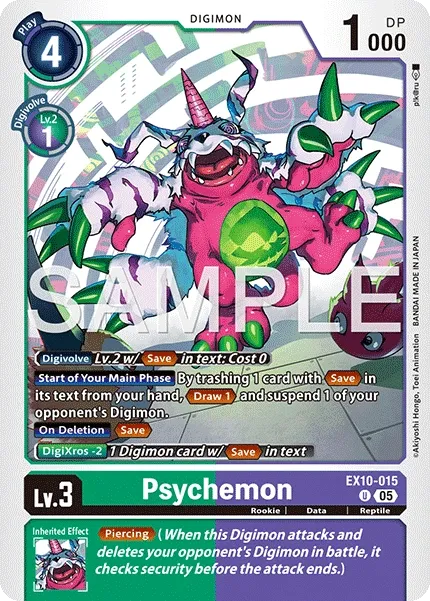 EX10-015 Psychemon, Uncommon