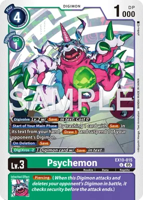 EX10-015 Psychemon, Uncommon