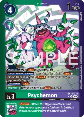 EX10-015 Psychemon, Limited Uncommon