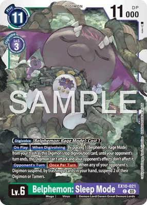 EX10-021 Belphemon: Sleep Mode, Common