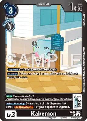 EX10-024 Kabemon, Limited Uncommon