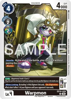 EX10-029 Warpmon, Common