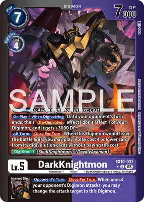 EX10-031 DarkKnightmon, Limited Uncommon