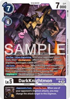 EX10-031 DarkKnightmon, Uncommon