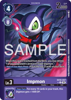 EX10-037 Impmon, Limited Uncommon