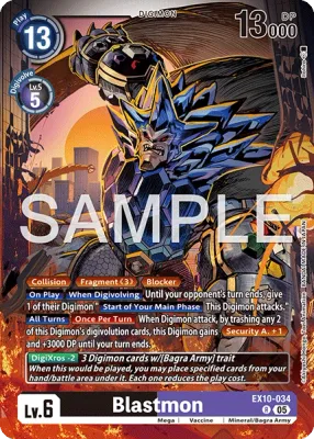 EX10-034 Blastmon, Rare