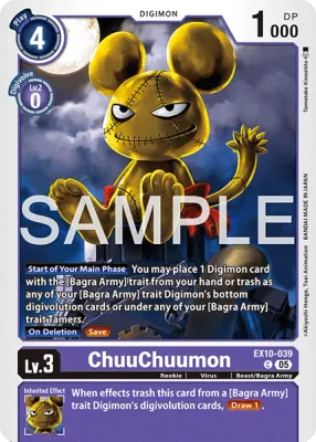 EX10-039 ChuuChuumon, Common