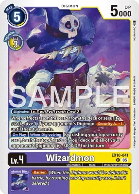 EX10-041 Wizardmon, Common