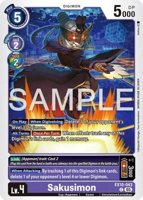 EX10-043 Sakusimon, Common