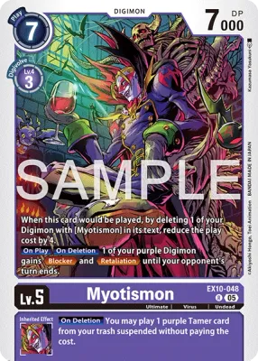 EX10-048 Myotismon, Rare