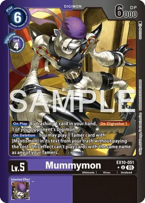 EX10-051 Mummymon, Limited Uncommon