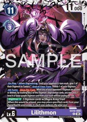 EX10-058 Lilithmon, Rare