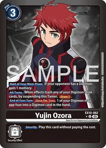 EX10-062 Yujin Ozora, Limited Uncommon
