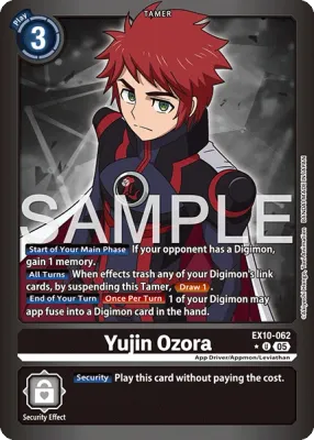 EX10-062 Yujin Ozora, Limited Uncommon