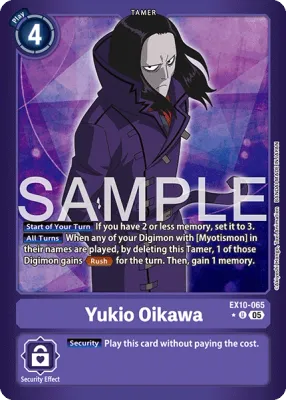 EX10-065 Yukio Oikawa, Limited Uncommon