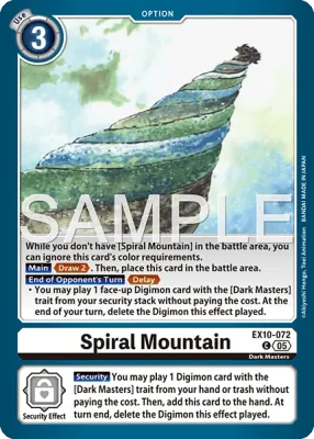 EX10-072 Spiral Mountain, Common