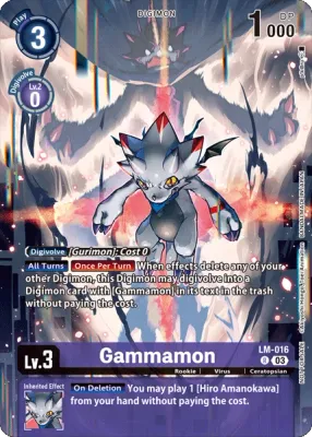 LM-016 Gammamon, Box Topper