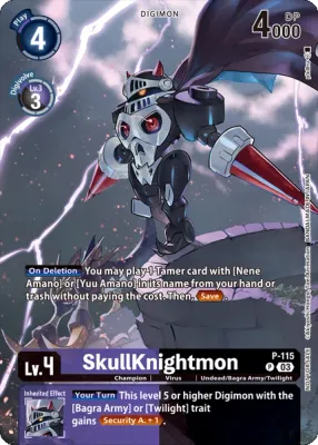 P-115 SkullKnightmon, Box Topper