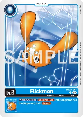 BT23-001 Flickmon, Common