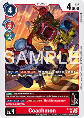BT23-009 Coachmon, Common