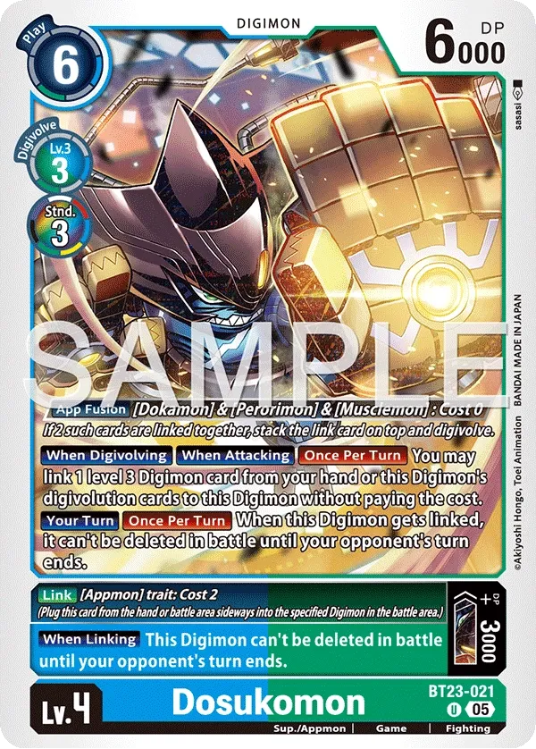 BT23-021 Dosukomon, Uncommon