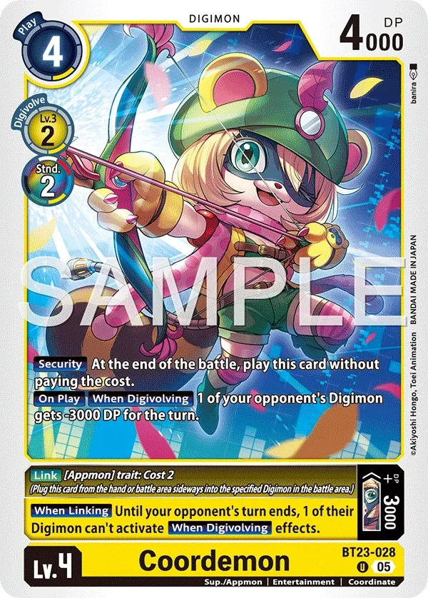 BT23-028 Coordemon, Uncommon