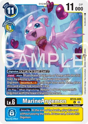 BT23-025 MarineAngemon, Uncommon