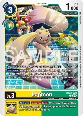 BT23-026 Lopmon, Common
