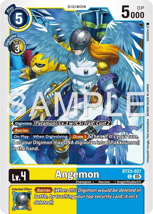 BT23-027 Angemon, Common