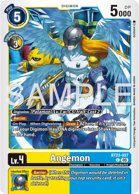 BT23-027 Angemon, Common
