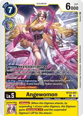 BT23-031 Angewomon, Uncommon