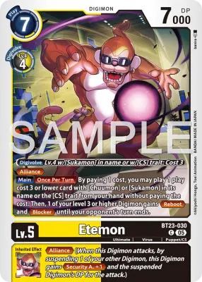 BT23-030 Etemon, Common