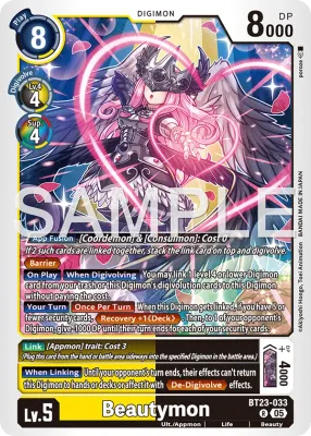 BT23-033 Beautymon, Rare