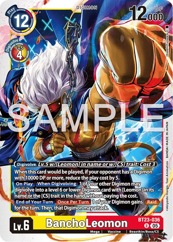 BT23-036 BanchoLeomon, Uncommon