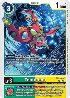 BT23-037 Tentomon, Uncommon