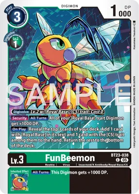 BT23-038 FunBeemon, Common