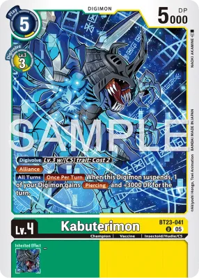 BT23-041 Kabuterimon, Uncommon