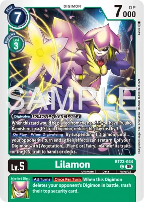 BT23-044 Lilamon, Common