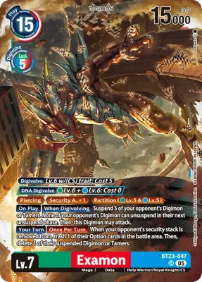 BT23-047 Examon, Super Rare
