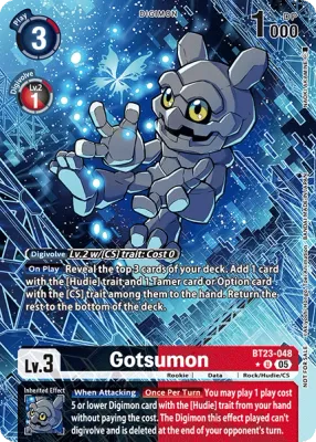 BT23-048 Gotsumon, Uncommon, Box Topper