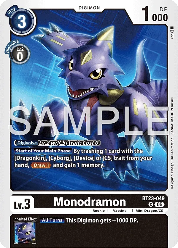 BT23-049 Monodramon, Common