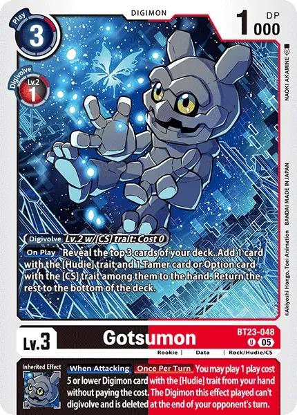 BT23-048 Gotsumon, Uncommon
