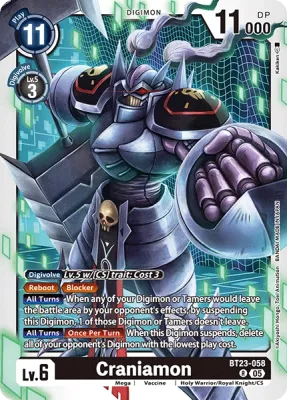 BT23-058 Craniamon, Rare