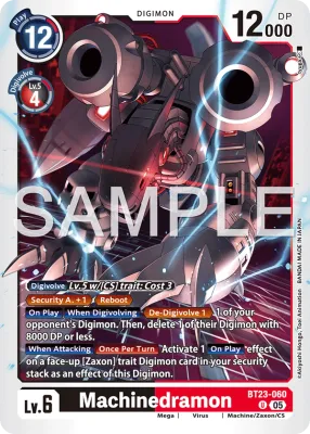 BT23-060 Machinedramon, Uncommon