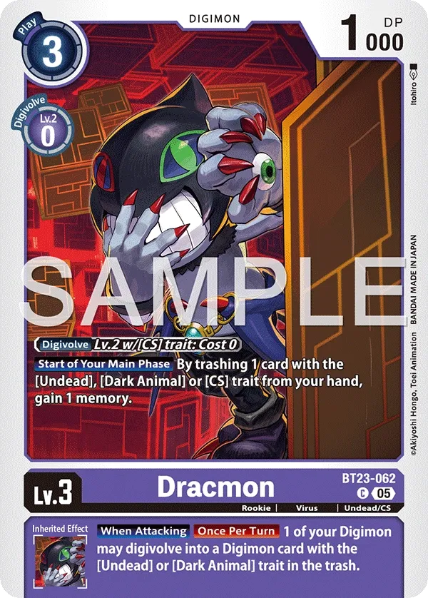 BT23-062 Dracmon, Common