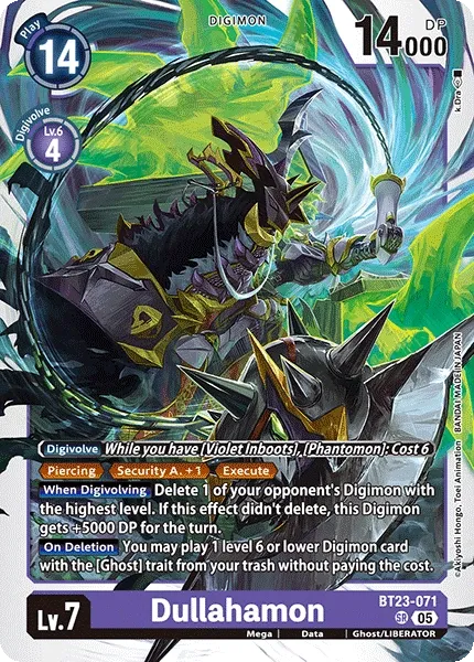 BT23-071 Dullahamon, Super Rare