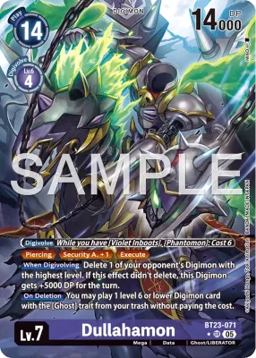 BT23-071 Dullahamon, Super Rare, AA