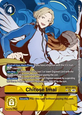 BT23-081 Chitose Imai, Super Rare, SP