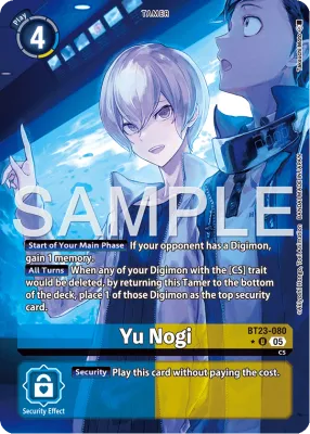 BT23-080 Yu Nogi, Uncommon, AA